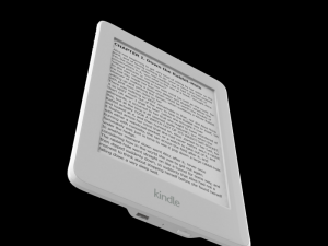 amazon kindlepaperwhitewith wi fi connectivity white 3Dモデル
