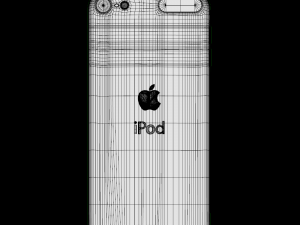 apple mgg82hn ipod touch grey 3D मॉडल
