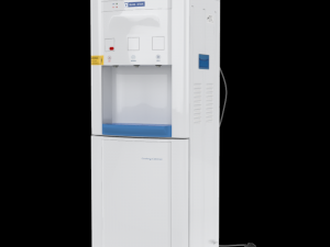 blue star water dispenser with refrigerator 3D मॉडल