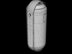 philips bt6000w 94 wireless portable speaker white 3D मॉडल