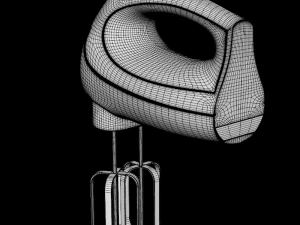 croma crk4084 hand mixer 3D Model