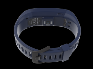 garmin vivo smart hr fitness wristband blue 3D मॉडल
