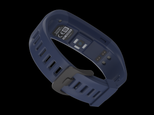 garmin vivo smart hr fitness wristband blue 3D मॉडल