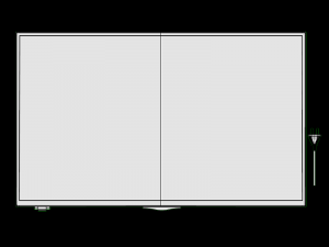 hitachi ld50sy11a ciw 124cm led tv 3D Model