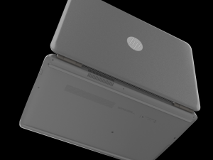 hp pavillion 15 au003tx silver 3D मॉडल