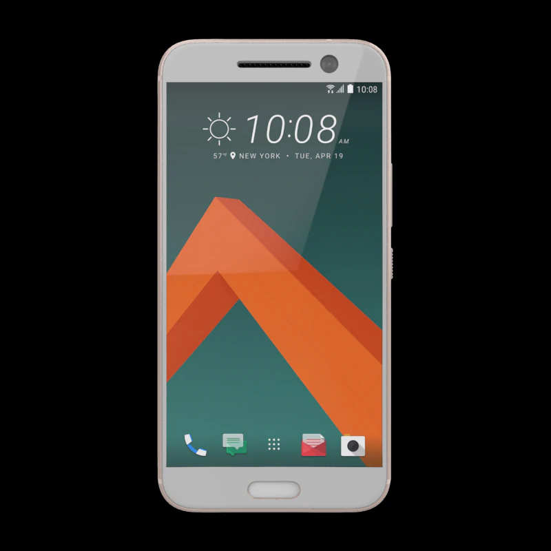 htc 10 lte topaz gold 3D Model .c4d .max .obj .3ds .fbx .stl .blend