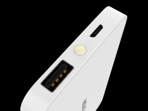 हुंडई एमपीबी 50W 5000 एमएएच पावर बैंक सफेद 3D मॉडल