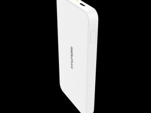 hyundai mpb 50w 5000 mah power bank white 3D मॉडल