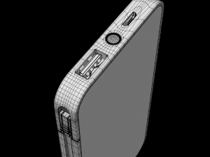 hyundai mpb 50w 5000 mah power bank white 3D मॉडल