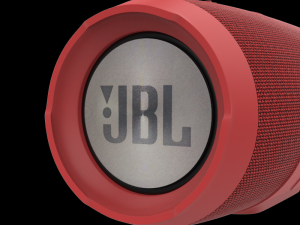 jbl charge 3 wireless portable speaker red 3D Model