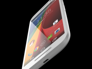 moto g turbo edition white 3D Model