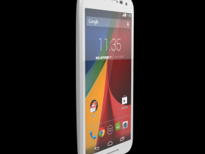 moto g turbo edition white 3D Model