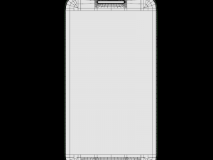 moto g turbo edition white 3D Model