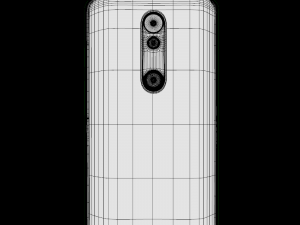 moto x force 64gb lte white Modello 3D