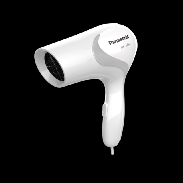 panasonic eh nd11 hair dryer white Modelo 3D .c4d .max .obj .3ds .fbx .stl .blend 