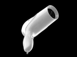 panasonic eh nd11 hair dryer white Modelo 3D