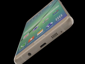 सैमसंग गैलेक्सी ए9 प्रो 2016 गोल्ड 3D मॉडल