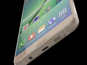 सैमसंग गैलेक्सी ए9 प्रो 2016 गोल्ड 3D मॉडल