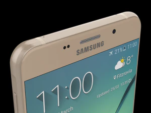 सैमसंग गैलेक्सी ए9 प्रो 2016 गोल्ड 3D मॉडल