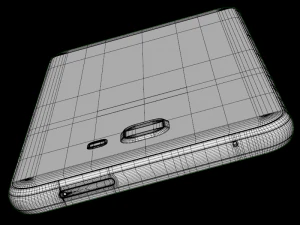 सैमसंग गैलेक्सी ए9 प्रो 2016 गोल्ड 3D मॉडल