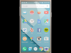 samsung galaxy on5 gold 3D मॉडल