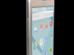 samsung galaxy on5 gold 3D Model