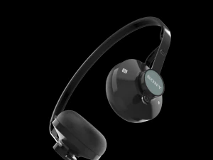 sony sbh60 bluetooth headset black 3D Model