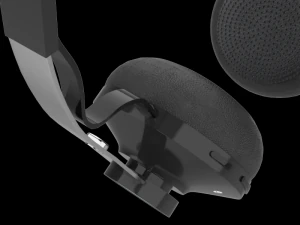sony sbh60 bluetooth headset black 3D Model
