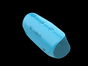 logitechbluetoothspeakerx300blue 3D मॉडल