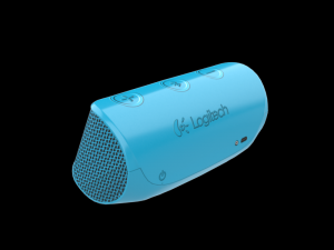 logitechbluetoothspeakerx300blue 3D मॉडल