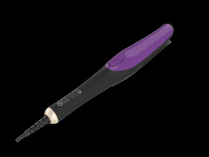 philipsbhh777straightenerandcurlerpurpleblack 3D Model