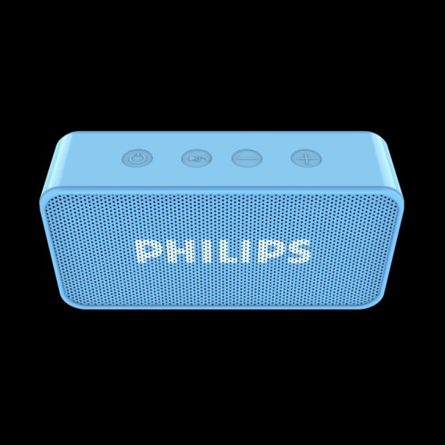 philipsbt64abluetoothspeakerblue 3D मॉडल .c4d .max .obj .3ds .fbx .stl .blend 