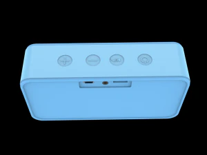 philipsbt64abluetoothスピーカー青 3Dモデル