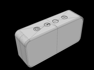 philipsbt64abluetoothspeakerblue 3D मॉडल