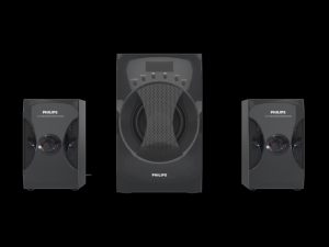 philips mms4040f pc speaker black 3D मॉडल