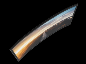 samsung 40k6300 curved full hd smart tv dark titan Modelo 3D