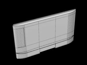 samsung 40ku6000 3D Model