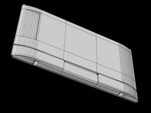samsung 40ku6000 3D Model