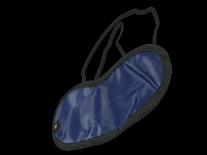 여행푸른눈마스크한밤중푸른 3D 모델