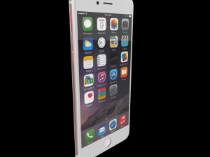 appleiphone6splusrosegold128gb 3D Model