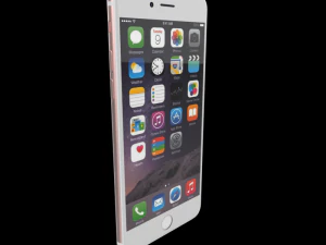 appleiphone6splusrosegold128gb 3D Model