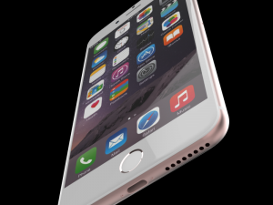 appleiphone6splusrosegold128gb 3D Model