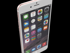 appleiphone6splusrosegold128gb 3D Model