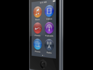 apple ipod nano 16gb 2012 slat md481hna 3D मॉडल