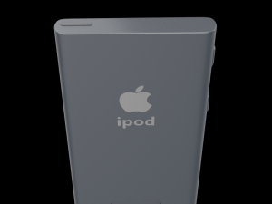 apple ipod nano 16gb 2012 slat md481hna 3D मॉडल