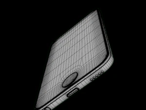 apple mkh02zpa ipod touch 32gb space gray 3D Model