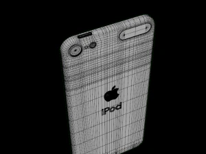apple mkh02zpa ipod touch 32gb space gray 3D Model