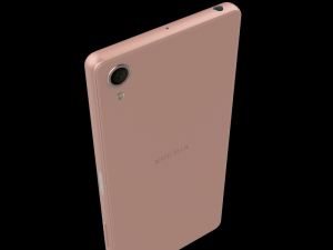 sony xperia x rose gold 64gb 3D मॉडल