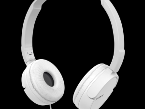 sony mdrzx110 headphones white Modelo 3D