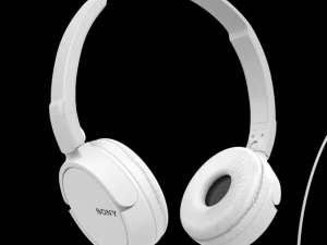 sony mdrzx110 headphones white 3D Model